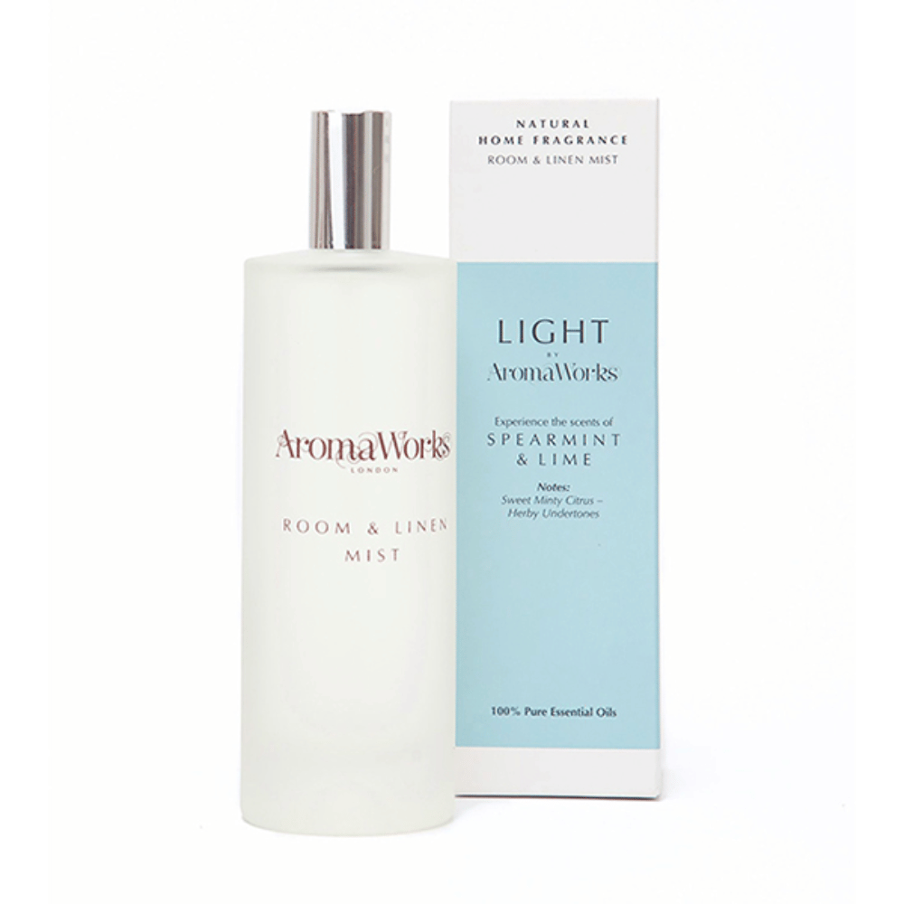 AromaWorks Light Range - Spearmint & Lime Room Mist