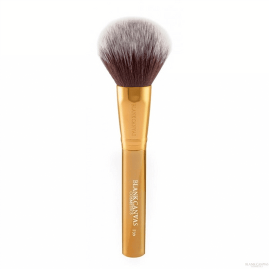 Blank Canvas F39 Dome Powder Brush Metallic Gold