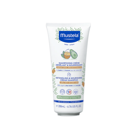 Mustela Capillaire Detangling & Nourishing Shampoo 200ml