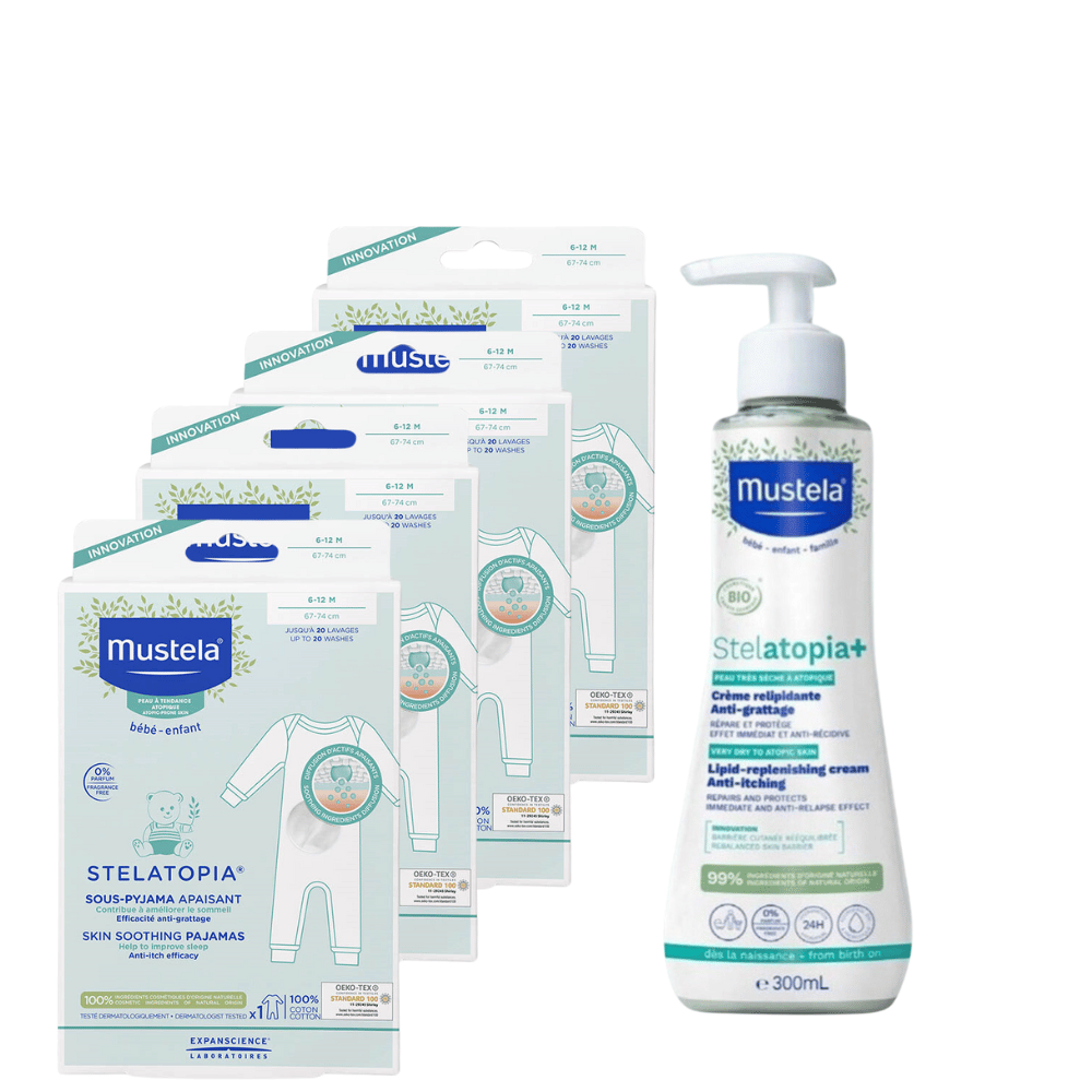 Mustela Stelatopia 6-12 Months Bundle