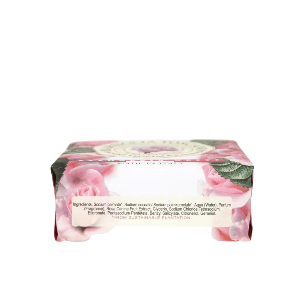 Nesti Dante Marsiglia Toscano Rosa Centifolia 200gm Soap Bar Side 2