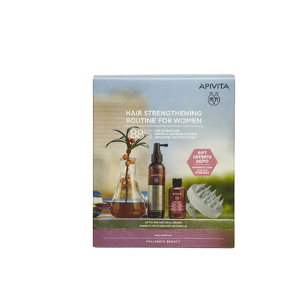 Apivita Hair Strengthening Routine Set For Women