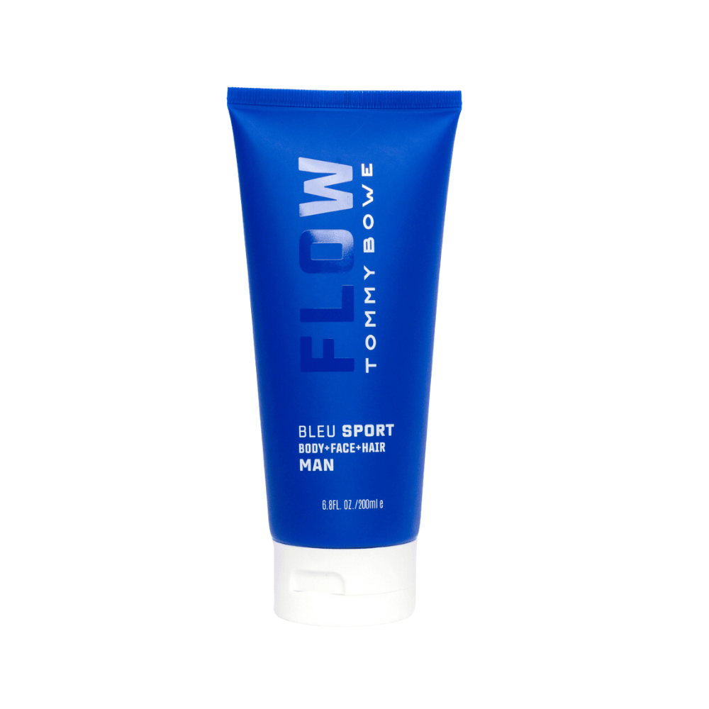 Tommy Bowe Flow Bleu Sport - Face, Hair & Body Wash 200ml